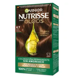 Tinte Nutrisse Oleos 6.7 Rubor Oscuro Chocolate