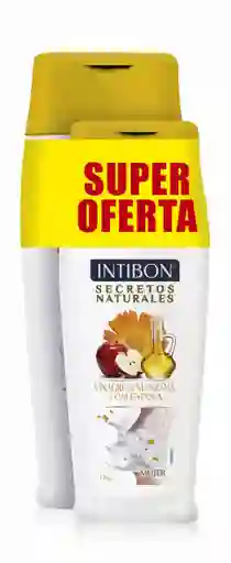 Intibon Pack Jabón Intimo Secretos Naturales con Vinagre de Manzana y Caléndula