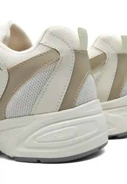 Tenis Mujer Marfil Talla 40 A530 Tellenzi