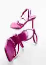 Sandalias Maya Fucsia Talla 41 Mujer Mango