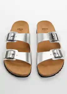 Sandalias Ale Plata Talla 39 Niñas Mango