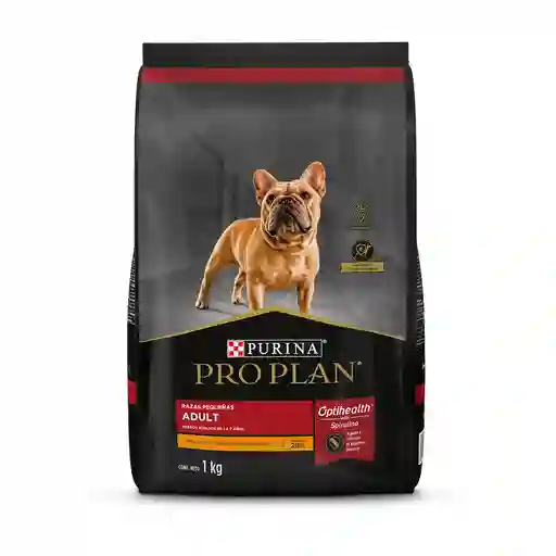 Comida para Perros adultos razas pequeñas Purina Pro Plan x 1 kg