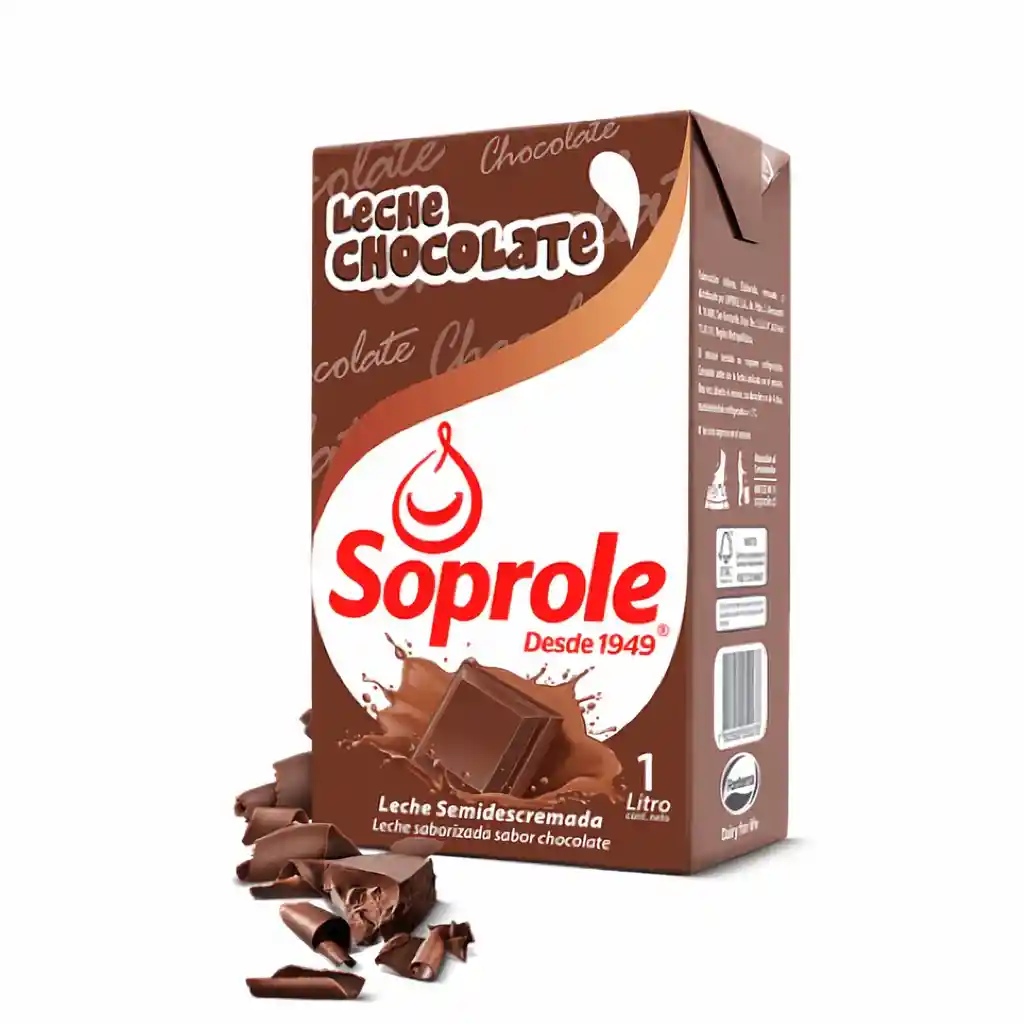 Soprole Leche Saborizada sabor a chocolate