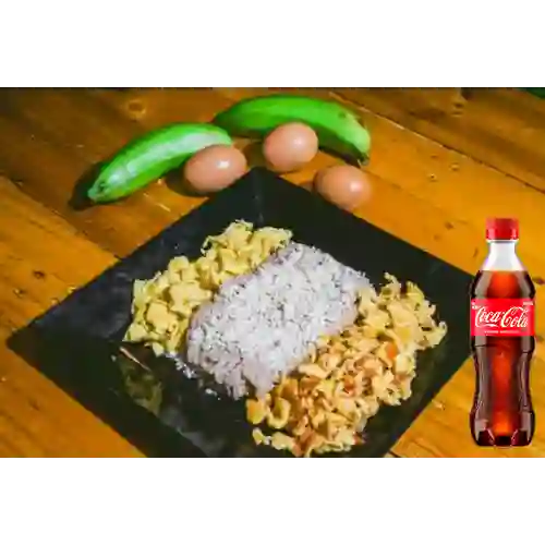 Combo Cayeye c/ Huevo Perico +Cocacola Orig 400ml