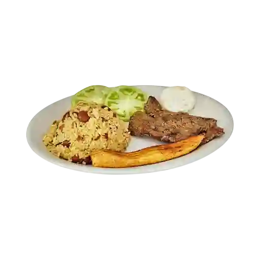 Arroz Blanco con Carne