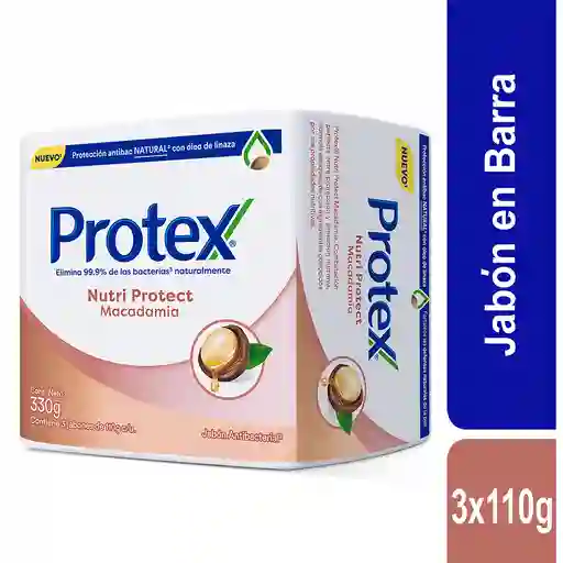 Protex Jabon Antibacterial Macadamia 