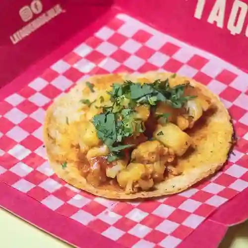 Taco de Coliflor Al Pastor