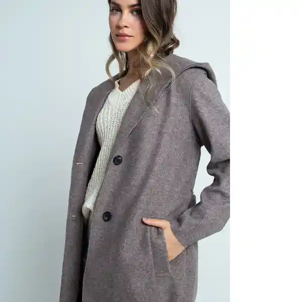 Chaqueta Gris Nogal Oscuro Talla L 529E002 Naf Naf