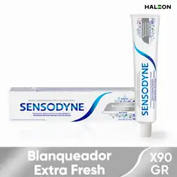 Sensodyne Crema Dental Blanqueador Extra Fresh