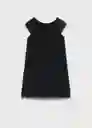 Vestido Plumi Negro Talla 10 Niñas Mango