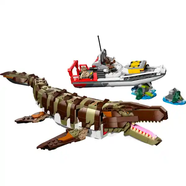 Set Construcción Misión Naval: Mosasaurus Construible Lego