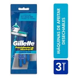 Gillette Máquina Afeitar Prestobarba Ultragrip 2