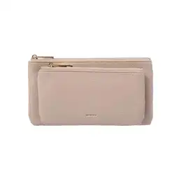 Bolso Cartera Multiuso Con Asa de Mano Color Negro Serie Miniso