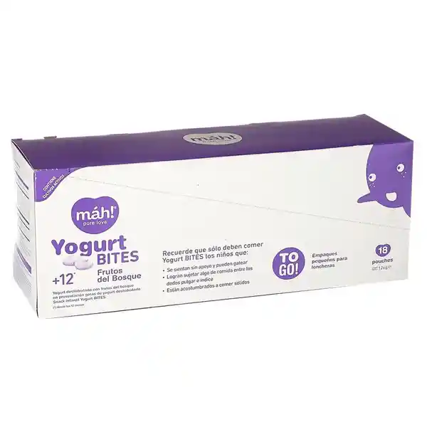 Yogurt Mah! Bites Frt.bque.