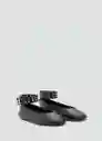 Zapatos Dade Negro Talla 37 Mujer Mango