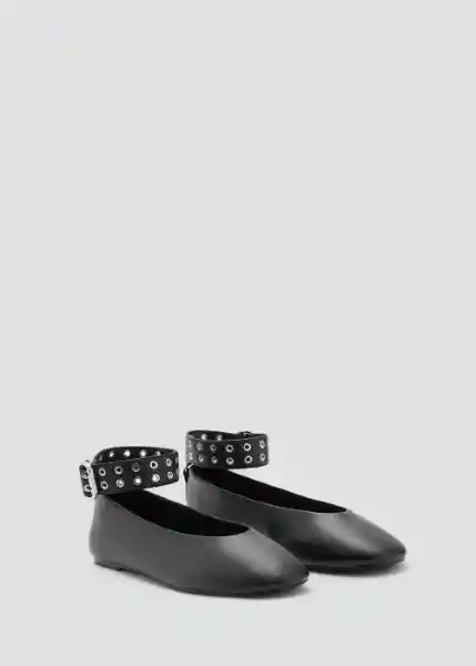 Zapatos Dade Negro Talla 37 Mujer Mango
