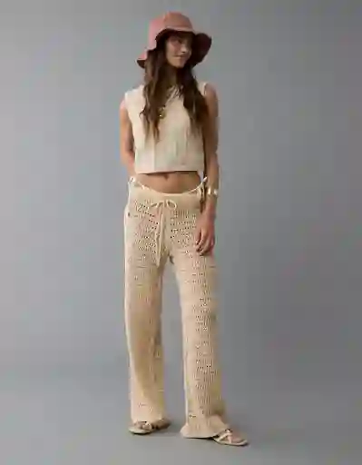 Falda Mujer Beige Talla: MEDIUM 5395676 American Eagle
