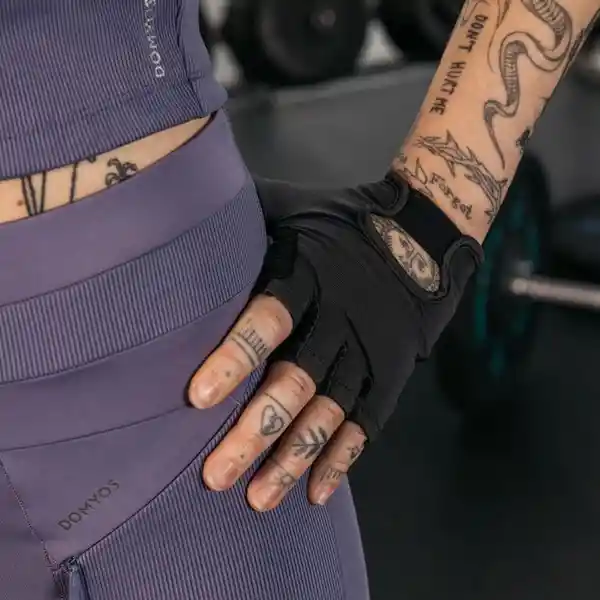 Domyos Guantes Para Gimnasio 500 Gris Talla S