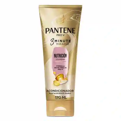 Pantene Acondicionador Nutrición Colágeno 3 Minute Miracle 170 mL