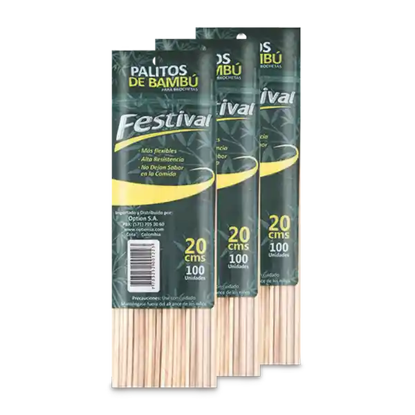 Bambu Option Pack Palitopincho 20 Cm