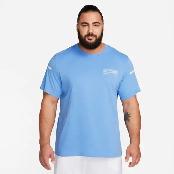 Nike Camiseta M Df Tee Flash Hbr Azul T.XL Ref: FN0841-450