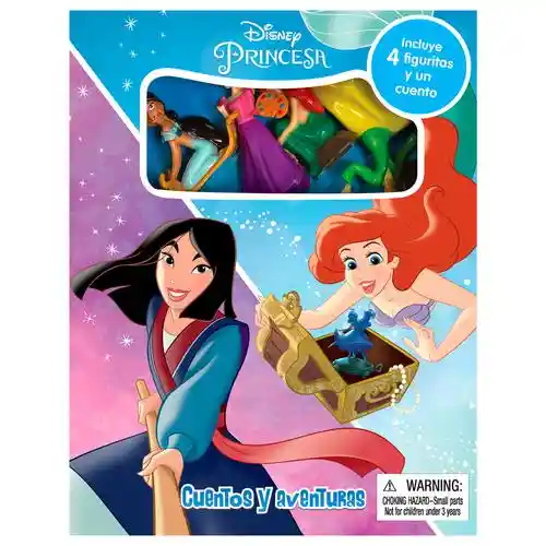 Disney Libro de Cuentos y Aventuras Princesas