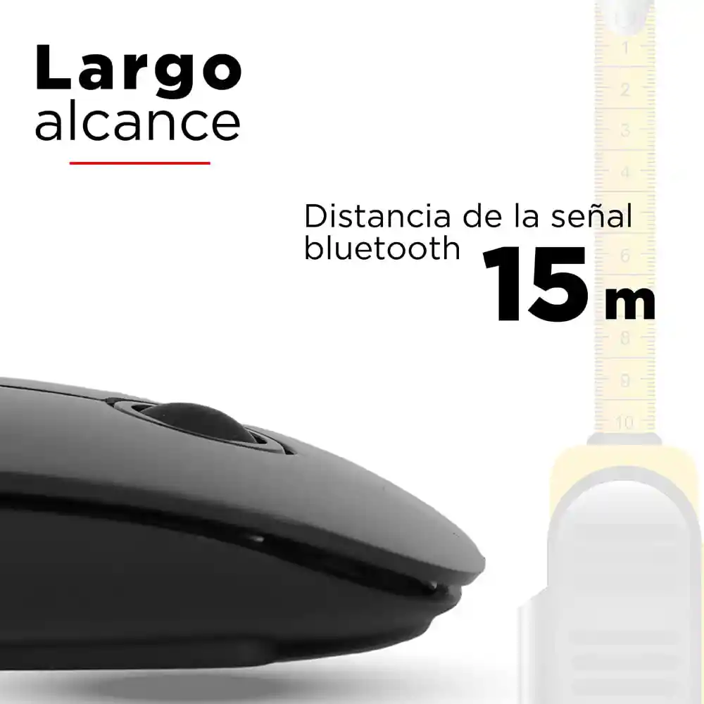 Miniso Ratón Inalámbrico Ultrafino Elegante Negro