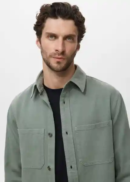 Sobrecamisa Jazz Caza Talla L Hombre Mango