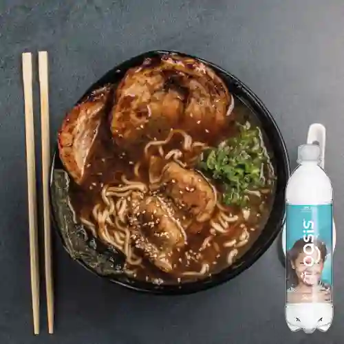 Combo Sopa Ramen Red Miso Grande + Agua Oasis 600 ml