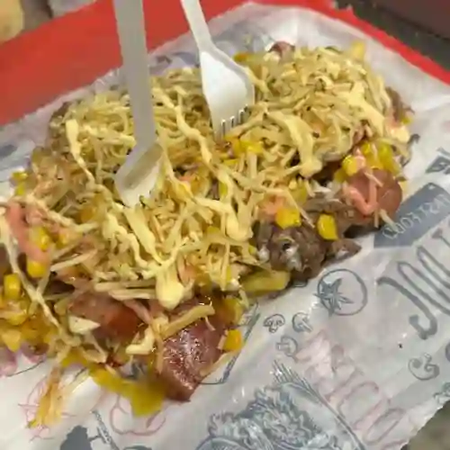 Salchipapa Especial