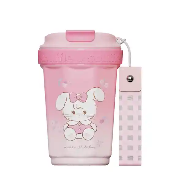 Vaso de Con Correa Serie Mikko Cammy 360 mL Miniso