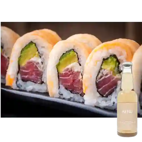 Combo Sake Tuna Roll +Hatsu Uva Blanca&Romeo 300ml