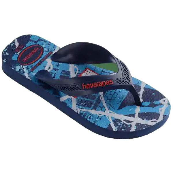 Sandalias Kids Max Marvel Marino Talla 34 4147006 Havaianas