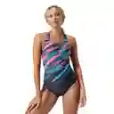 Vestido de Baño Medalist Digital Printed Mujer Talla 38 Speedo