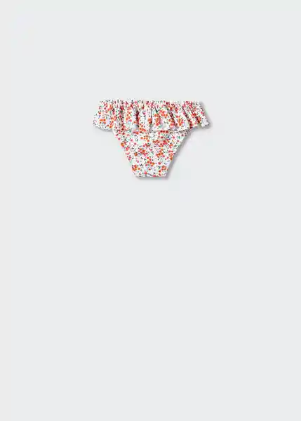 Calzón Bañador Blancabg Blanco Talla 53 Niñas Mango