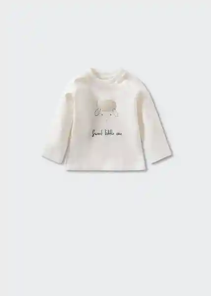 Sudadera Sweet Offwhite Talla 63 Niños Mango