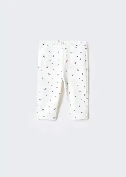 Pantalón Grape Off White Talla 61 Niños Mango