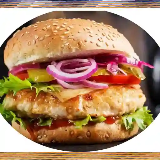 Búrguer pollo