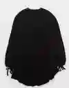 Camiseta Aerie Negro Talla: LARGE 3737073 American Eagle