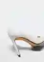 Zapatos Audrey 4 Blanco Talla 35 Mujer Mango