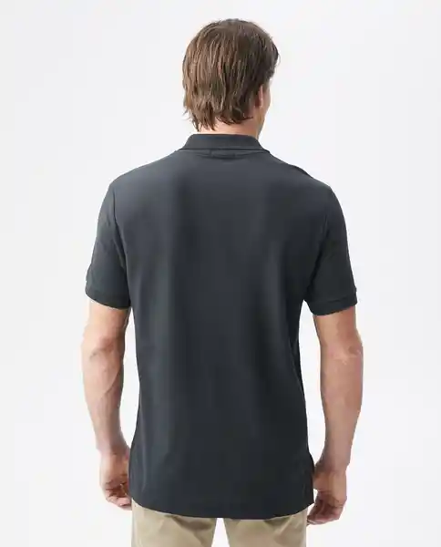 Camiseta Polo Masculino Negro Sombrio Ultraoscuro XS Chevignon