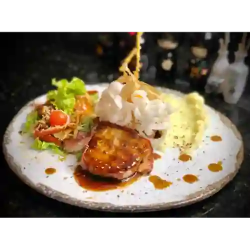 Medallones de Cerdo en Teriyaki