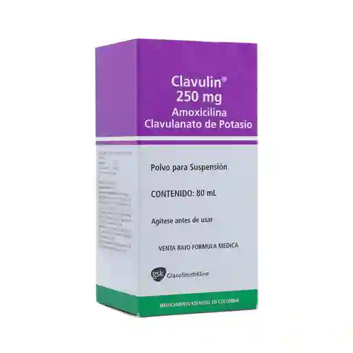 Clavulin Polvo Para Suspensión (250 mg)