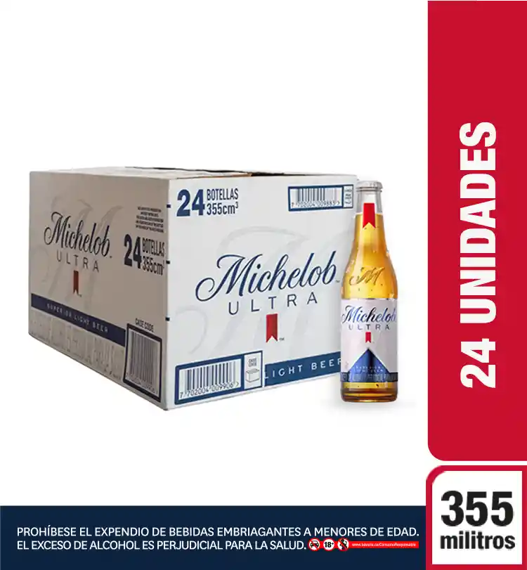 Michelob Ultra Cerveza Tipo Lager