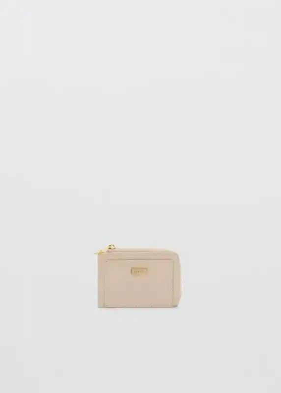 Monedero P Vale Off White Talla 99 Mujer Mango