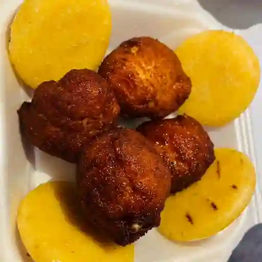Ad mini bombones de pollo