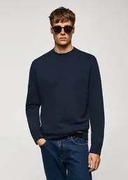 Buzo Sudadera Nole Navy Talla XXL Hombre Mango