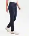 Jean Cosmo Femenino Azul Clásico Oscuro Talla 10 Chevignon
