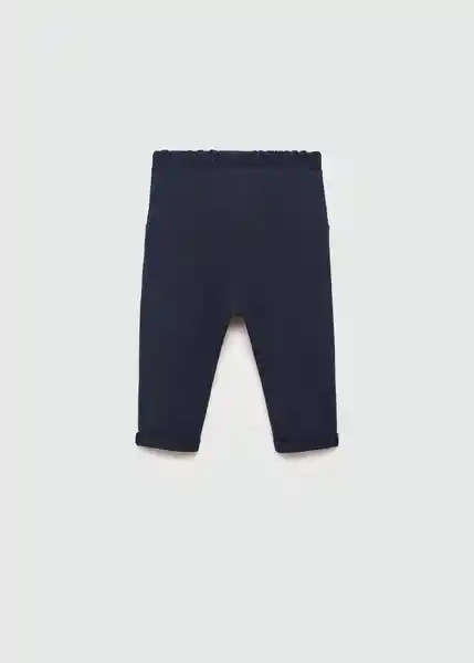 Pantalón Basic Navy Talla 61 Niños Mango