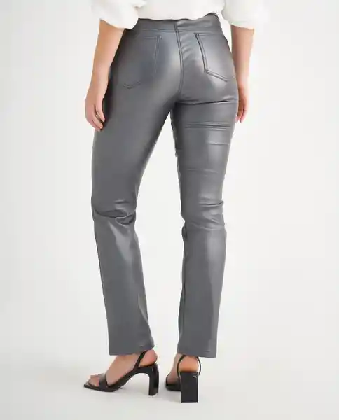 Pantalón Gris Ébano Oscuro Talla 16 639F016 Esprit